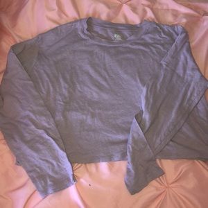 Lavender oversized VS PINK size M crop top